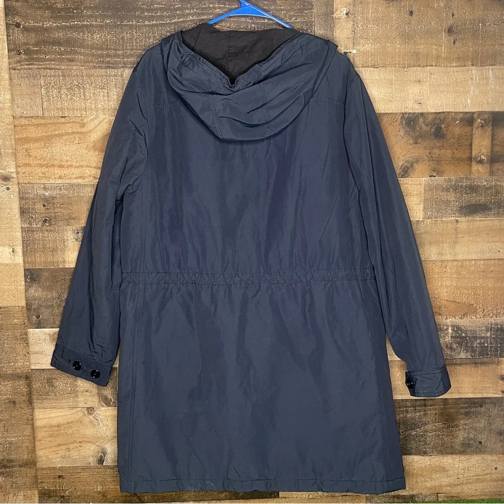 J Crew Sportsman's Outfitter Hooded Snorkel‎ Coat in Obsidian Men's Size - M